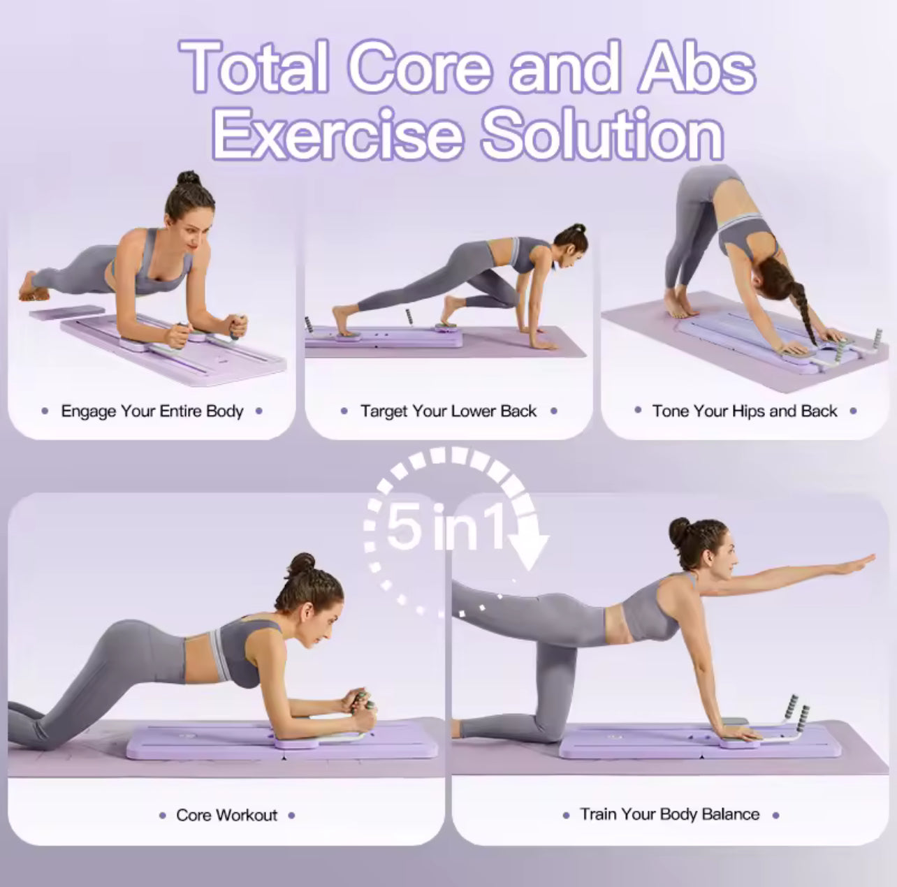 Portable Home Pilates Reformer