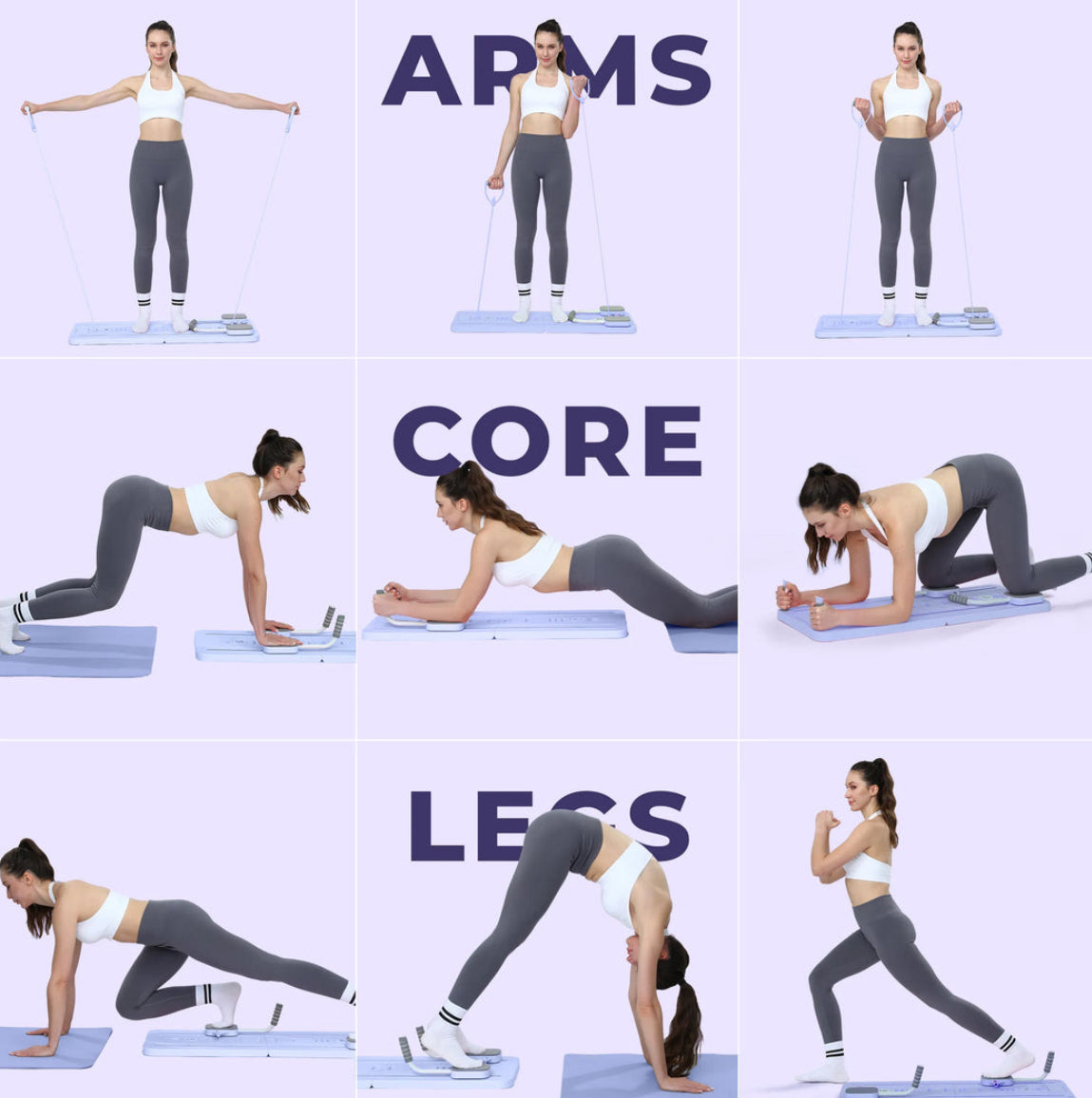 Portable Home Pilates Reformer