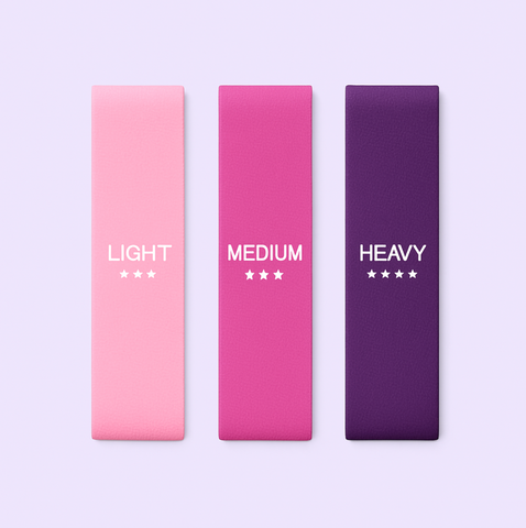 Pilates Resistance Bands (3-Pack)