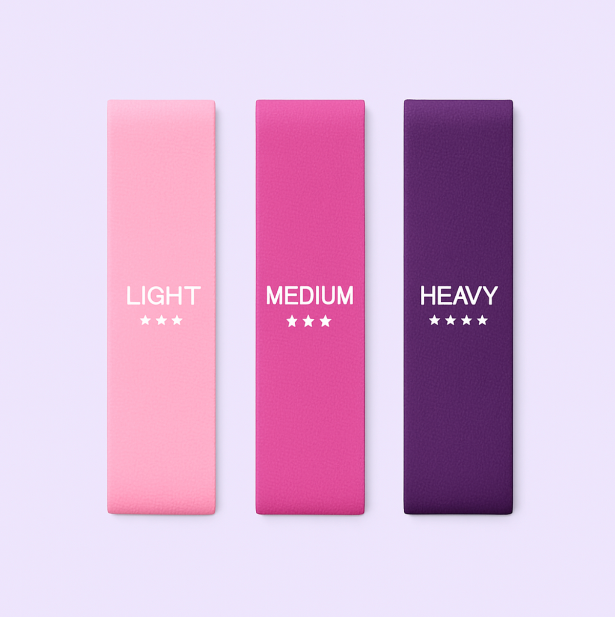 Pilates Resistance Bands (3-Pack)